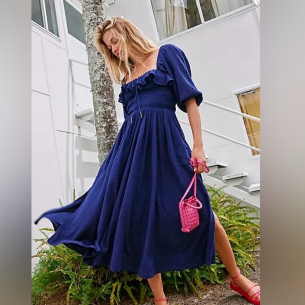 Free People Oasis Midi Dress